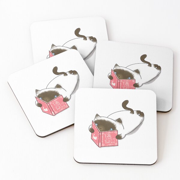 Item preview, feline reader designed and sold by BarbaraMT.