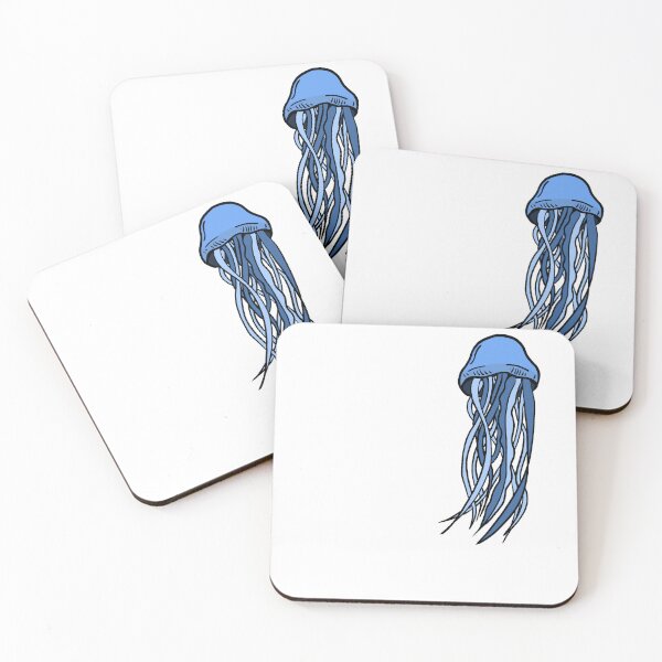 Item preview, Blue jellyfish designed and sold by MKUltraPink.