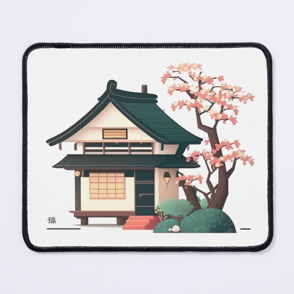 Item preview, Japanese house cute kawaii chibi designed and sold by ChibiInstant.