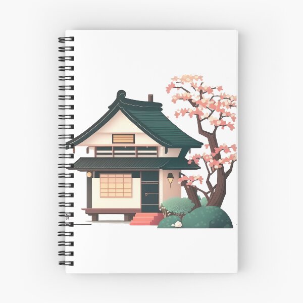 Item preview, Japanese house cute kawaii chibi designed and sold by ChibiInstant.