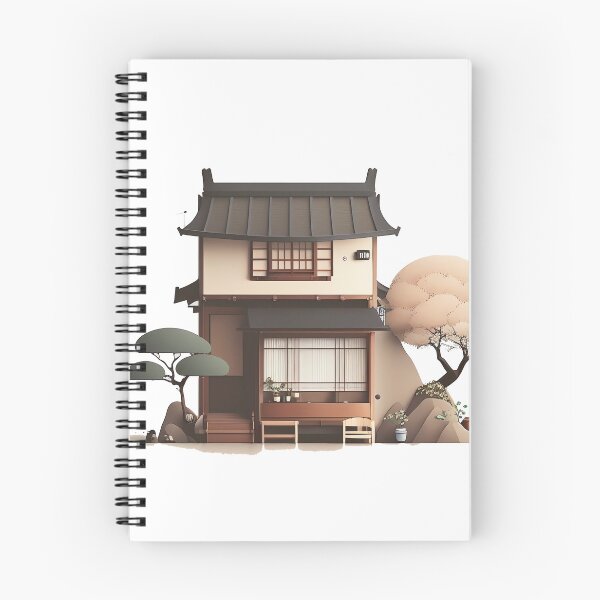 Item preview, Japanese house cute kawaii chibi designed and sold by ChibiInstant.