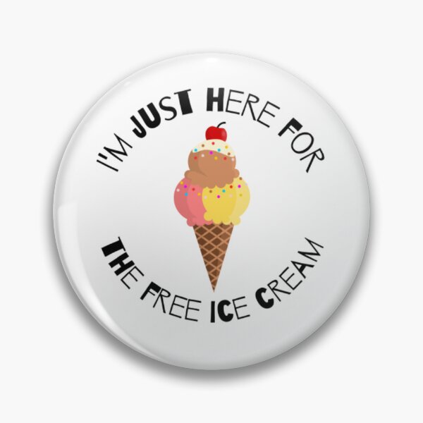 Item preview, I'm just here for the free ice cream designed and sold by TeePassion.