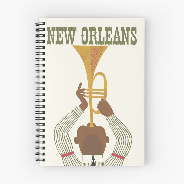 Item preview, New Orleans, Vintage Travel Poster designed and sold by BokeeLee.