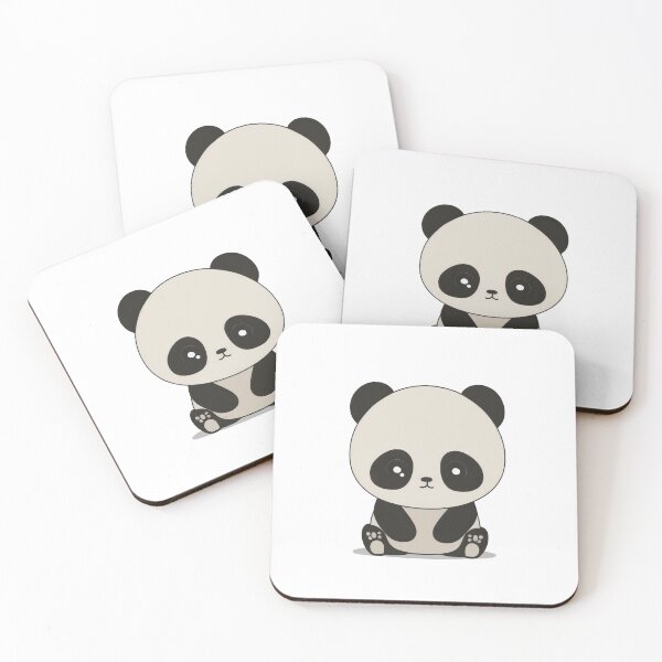 Item preview, cute panda kawaii chibi designed and sold by ChibiInstant.
