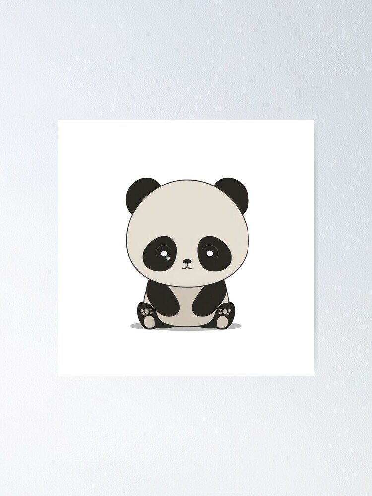 Kawaii chibi cute panda | Sticker