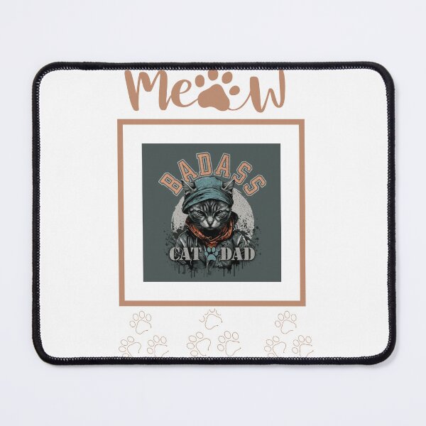 Item preview, BADASS CAT DAD DESIGN designed and sold by Trendydesings1.