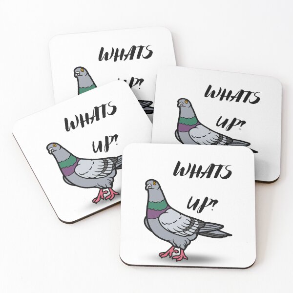 Item preview, Pigeon Whit Attitude designed and sold by DamarisArtDecor.