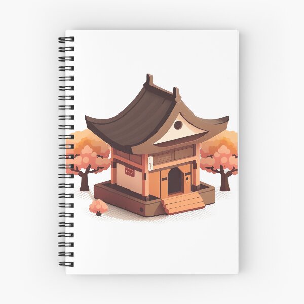 Item preview, cute chibi kawaii japanese house designed and sold by ChibiInstant.
