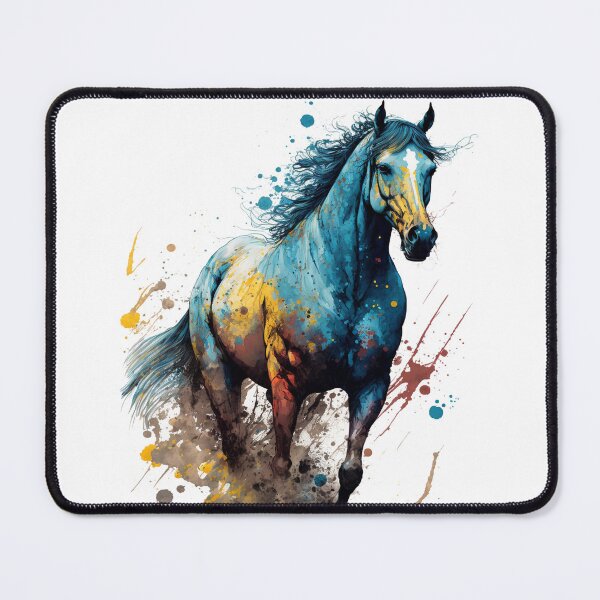 Item preview, Paint splatter horse- pop art designed and sold by Artxplor.