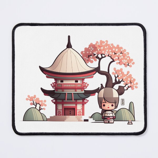Item preview, cute chibi kawaii japanese house designed and sold by ChibiInstant.