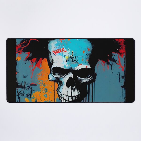 Item preview, Skull Graffiti Abstract Symphony - Neo Expressionism Graffiti Fusion Artwork designed and sold by ZickDezine.