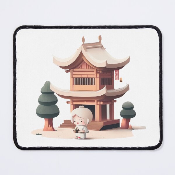 Item preview, cute chibi kawaii japanese house designed and sold by ChibiInstant.