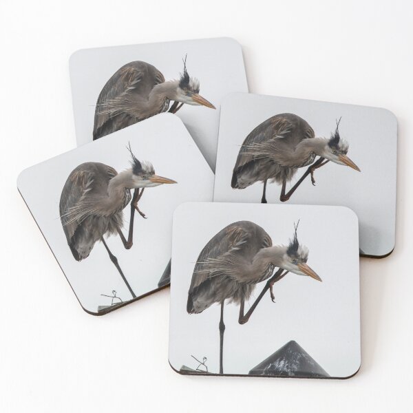 Item preview, Great Blue Heron with an Itch designed and sold by utakloss.