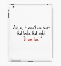 Riverdale quote Barchie iPad Case/Skin