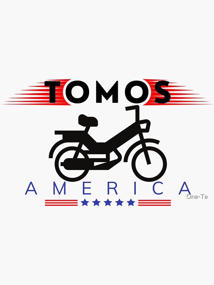 Tomos american, Tomos moped  Sticker for Sale by One-Te