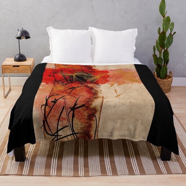 Item preview, Red and Black Abstract Design designed and sold by NancyMerkle.