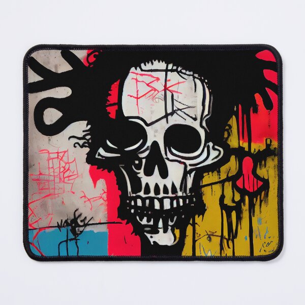 Item preview, Skull Graffiti Abstract Symphony - Neo Expressionism Graffiti Fusion Artwork designed and sold by ZickDezine.