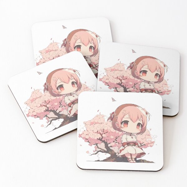 Item preview, Sakura girl cute chibi kawaii designed and sold by ChibiInstant.