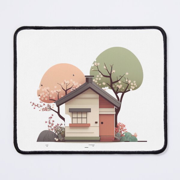 Item preview, Japanese house cute kawaii chibi designed and sold by ChibiInstant.