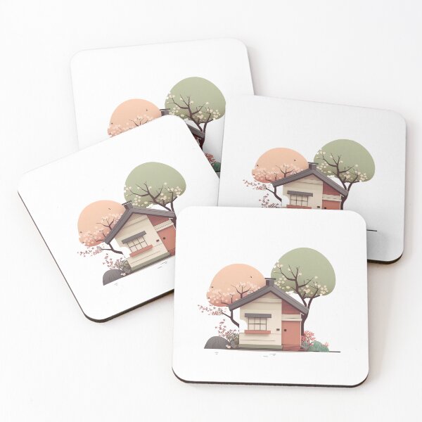 Item preview, Japanese house cute kawaii chibi designed and sold by ChibiInstant.