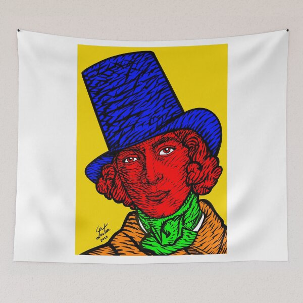 Item preview, GEORGE SAND portrait .4 designed and sold by lautir.