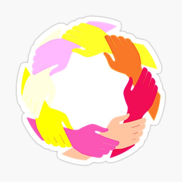 Thinking about cursed emoji hand Sticker for Sale by JanineUrban