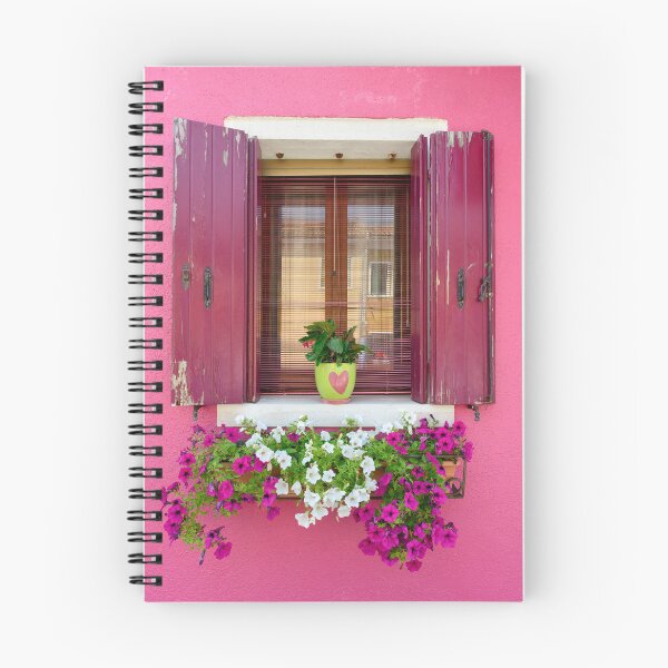 Item preview, Colourful house and window box in Burano (an island in the Venice Lagoon) designed and sold by Chris McIlreavy.