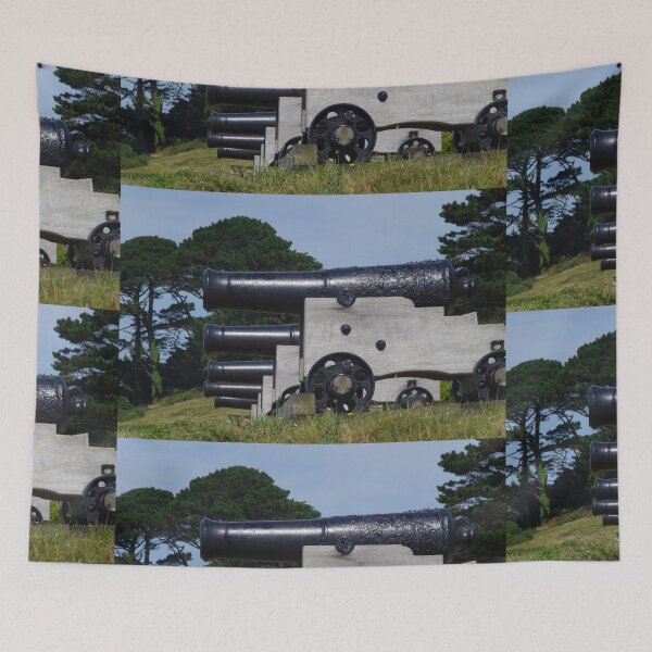 Item preview, Cannons At St. Mawes Castle, Cornwall UK designed and sold by lezvee.