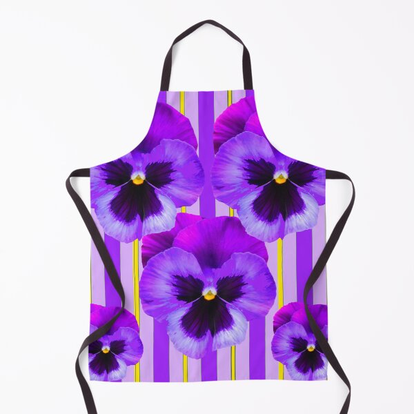 Item preview, LILAC PURPLE PANSY GARDEN SPRING ART designed and sold by sharlesart.