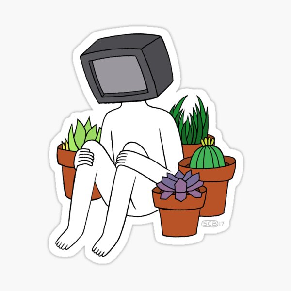 Resting Sticker