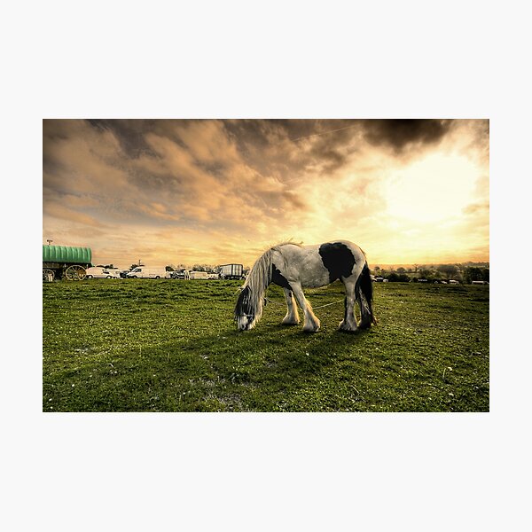 Item preview, Sunrise Over Romany Encampment designed and sold by CharlotteMorse.