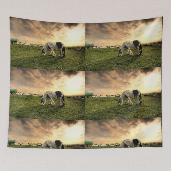 Item preview, Sunrise Over Romany Encampment designed and sold by CharlotteMorse.
