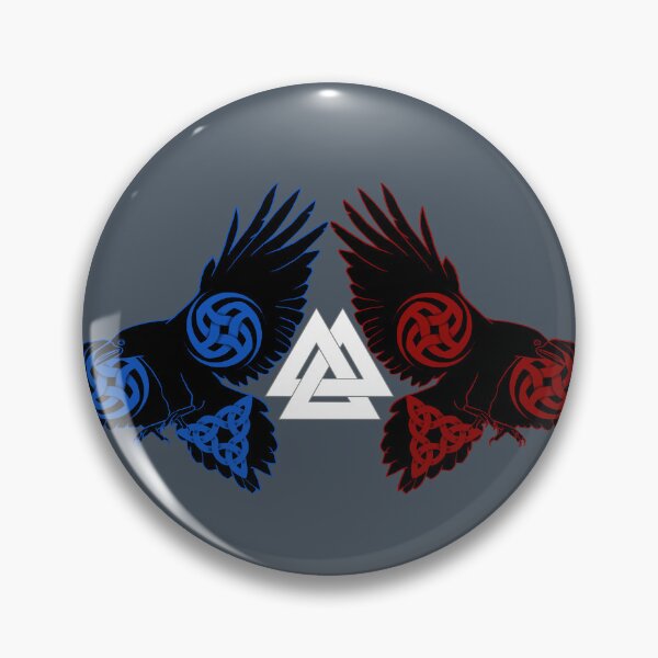 Item preview, Huginn & Muninn designed and sold by Envorenn.