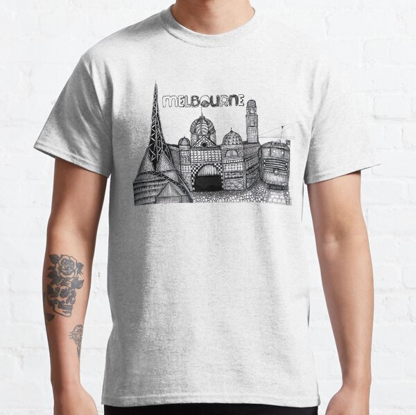 Melbourne in tangles Classic T-Shirt