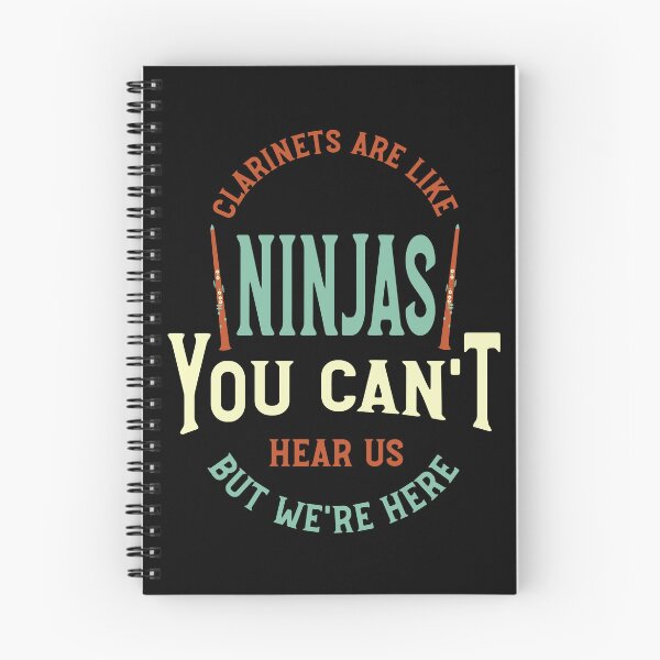 Item preview, Funny Clarinet Sayings Clarinets Are Like Ninjas designed and sold by whyitsme.