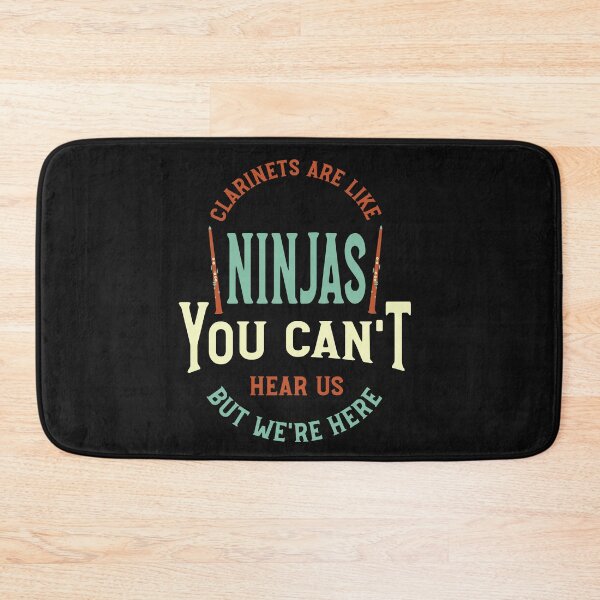 Item preview, Funny Clarinet Sayings Clarinets Are Like Ninjas designed and sold by whyitsme.