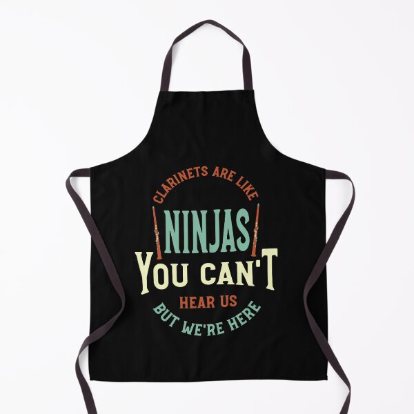 Item preview, Funny Clarinet Sayings Clarinets Are Like Ninjas designed and sold by whyitsme.
