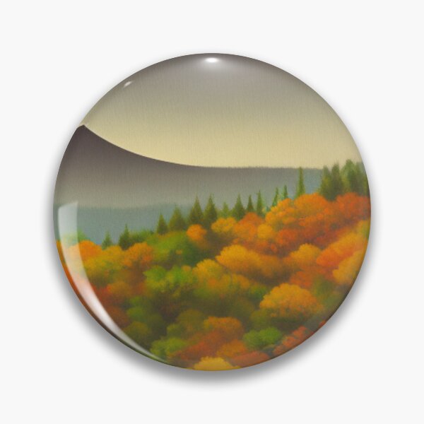 Item preview, Blackened Peaks - Shadows in the Forest - Japanese landscape designed and sold by WBP Mart.