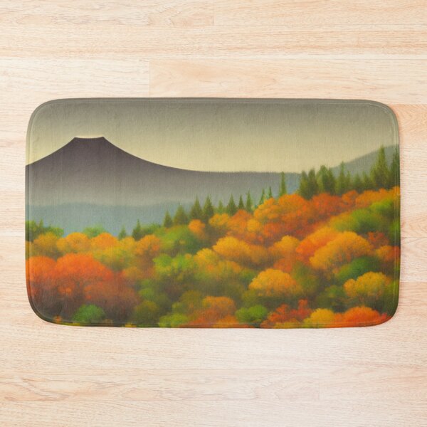 Item preview, Blackened Peaks - Shadows in the Forest - Japanese landscape designed and sold by WBP Mart.