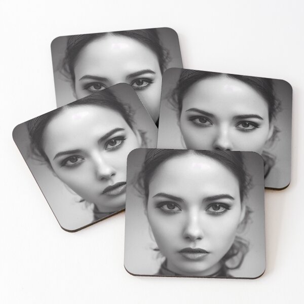 Item preview, Woman in Black and White designed and sold by Sempiternus.