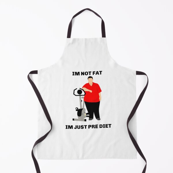 Item preview, IM NOT FAT JUST PRE DIET. Just be happy with the way you are. designed and sold by enigma3a.