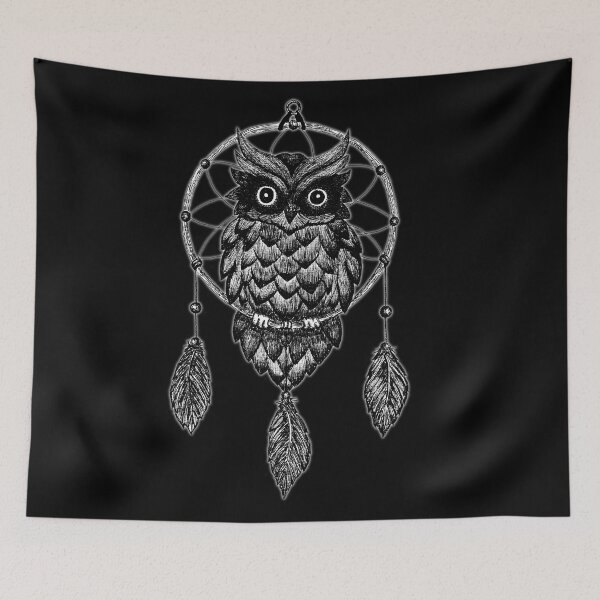 Item preview, Dream Catcher Owl designed and sold by Gringoface.