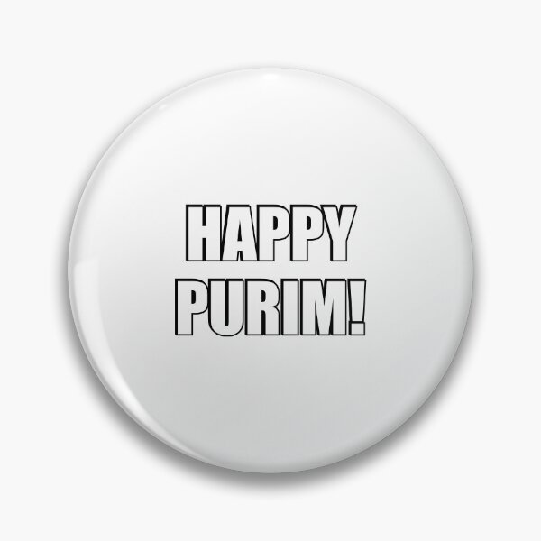 Item preview, HAPPY PURIM Jewish holiday colorful text designed and sold by Inspirationmotivation.
