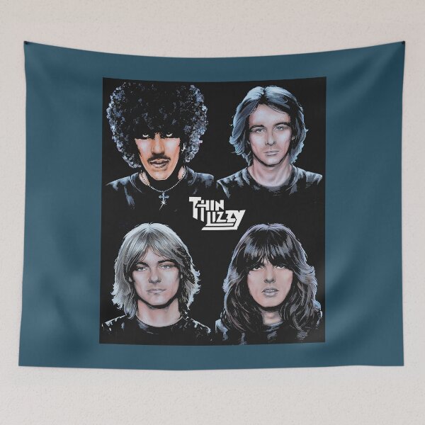 Item preview, thin lizzy bands  designed and sold by FinlayBennett.