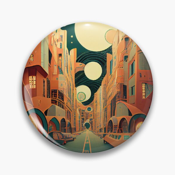 Item preview, Alley of drawings in pastel tones designed and sold by Creativaity.