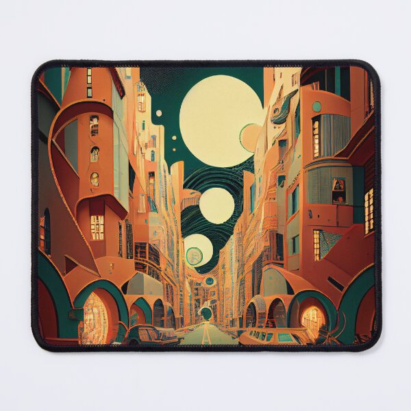 Item preview, Alley of drawings in pastel tones designed and sold by Creativaity.