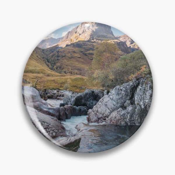 Item preview, Rockpool in the River Coe overlooked by mountains in Glencoe in the Scottish Highlands designed and sold by Chris McIlreavy.