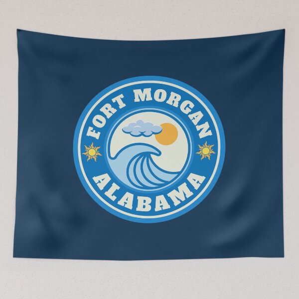 Item preview, Fort Morgan Beach - Alabama Beaches - Summer Destination Vintage Logo designed and sold by Vintage-TM.
