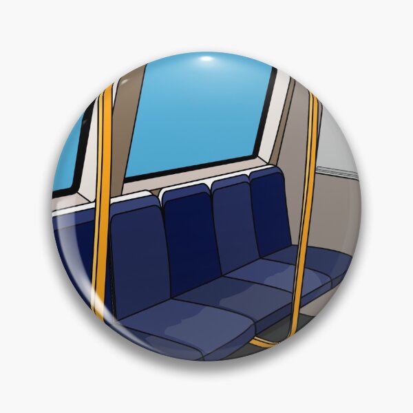 Item preview, Transperth B-Series Train Interior Cartoon designed and sold by MOULE.