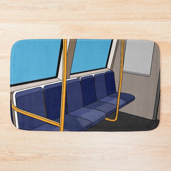 Item preview, Transperth B-Series Train Interior Cartoon designed and sold by MOULE.